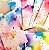 Papéis Estampados A6 Papel Retrô 12pçs - Manchas de Aquarela - Imagem 2