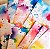 Papéis Estampados A6 Papel Retrô 12pçs - Manchas de Aquarela - Imagem 3