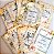 Papéis Estampados A6 Papel Retrô 12pçs - Vintage Journal - Imagem 1
