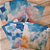 Papéis Estampados A6 Papel Retrô 12pçs - Nuvem Aquarelada - Imagem 1