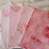 Papéis Estampados A6 Papel Retrô 12pçs - Flores Rosa - Imagem 3