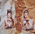 Papéis Estampados A6 Papel Retrô 12pçs - Meninas e Café - Imagem 2