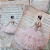 Papéis Estampados A5 Papel Retrô 8 pçs - Bailarinas - Imagem 2