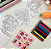 Ovo de Papelaria com Caderno Para Colorir - Buendia - Imagem 2