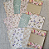 Papéis Estampados A6 Papel Retrô 12pçs - Barrado de Flores - Imagem 3