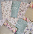Papéis Estampados A6 Papel Retrô 12pçs - Barrado de Flores - Imagem 5