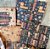 Papéis Estampados 15x15 cm Papel Retrô  8pçs - Livros e Estrelas - Imagem 3