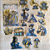 Adesivos PET Vintage Azul - Prosperous Era - Imagem 1