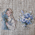 Adesivos PET Meninas e Flores - Flower and Alice Azul - Imagem 3