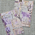 Papéis Estampados A6 Papel Retrô 12pçs - Lavanda - Imagem 5