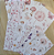 Papéis Estampados A6 Papel Retrô 12pçs - Natureza Pastel - Imagem 1