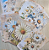 Papéis Estampados A6 Papel Retrô 12pçs - Margaridas - Imagem 1