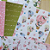 Papéis Estampados A6 Papel Retrô 12pçs - Romântico - Imagem 4