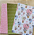 Papéis Estampados A6 Papel Retrô 12pçs - Romântico - Imagem 6
