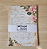 Papéis Estampados A6 Papel Retrô 12pçs - Manuscrito e Flores - Imagem 2