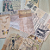 Papéis Estampados A5 Papel Retrô 8pçs - Natureza Vintage - Imagem 1