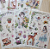 Kit com 6 Cartelas de Adesivos Papel de Arroz - Pastoral Elves - Imagem 2