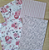 Papéis Estampados A6 Papel Retrô 12pçs - Rosas e Margaridas - Imagem 3