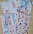 Papéis Estampados A6 Papel Retrô 12pçs - Rosas e Listras - Imagem 3