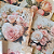 Papéis Estampados A6 Papel Retrô 12pçs - Coração - Imagem 3
