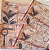 Papéis Estampados A5 Papel Retrô 8 pçs - Jornal e Plantas - Imagem 2