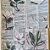 Papéis Estampados A5 Papel Retrô 8 pçs - Jornal e Plantas - Imagem 3