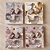 Suporte + 2 Mini Washi Tapes Vintage - Estampas Aleatórias - Imagem 1