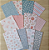 Papéis Estampados A6 Papel Retrô 12pçs - Estampas Boho - Imagem 1
