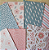 Papéis Estampados A6 Papel Retrô 12pçs - Estampas Boho - Imagem 3