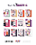 Bloco A4 para Scrapbook Coleção Hora dos Arrepios Juju Scrapbook - Imagem 2