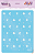 Stencil ''Luar'' Coleção Hora dos Arrepios Juju Scrapbook - Imagem 1