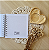 Caderno para Colagem tamanho 15x15cm Papel Retrô - Imagem 2