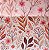 Papéis Estampados A5 Papel Retrô 8pçs - Floral Rosa Antigo - Imagem 3