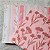 Papéis Estampados A5 Papel Retrô 8pçs - Floral Rosa Antigo - Imagem 6