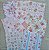 Papéis Estampados 15x15cm Papel Retrô 8pçs - Patchwork Rosa - Imagem 1