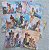 Papéis Estampados 15x15cm Papel Retrô 8pçs - Castelos - Imagem 1