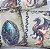 Papéis Estampados A5 Papel Retrô 8pçs - Dragões - Imagem 6