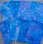 Papéis Estampados A5 Papel Retrô 8pçs - Aurora Boreal - Imagem 1