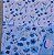 Papéis Estampados A5 Papel Retrô 8pçs - Floral Azul - Imagem 3