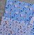 Papéis Estampados A5 Papel Retrô 8pçs - Floral Azul - Imagem 4