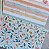 Papéis Estampados A5 Papel Retrô 8pçs - Boho com flores - Imagem 3