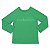 Camisetinha infantil com FPU50+ Manga Longa Ecobabies - Verde Floresta - Imagem 1