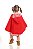 Vestido Infantil Chapeuzinho Vermelho Xadrez - Baby Fashion & Fun - Imagem 4