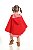 KIT chapeuzinho vermelho: Vestido + capa + boneca personalizada - Imagem 3