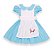 Kit Vestido Tal Menina Tal Boneca - Fantasia Alice no Pais das Maravilhas - Imagem 7