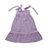 Vestido infantil Laços - Lavanda - Imagem 1