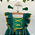 Vestido Fantasia Infantil - Princesa Fiona - Shrek - Imagem 3