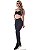 Legging Suplex Básica Cintura Alta Preto Feminino Academia - Imagem 3