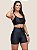 Conjunto Top Short Poliamida Bojo Removivel, Cós Alto e Brilho Suave - Krison - Imagem 1