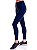 Legging Suplex Básica Cintura Alta liso Marinho Feminino - Imagem 3